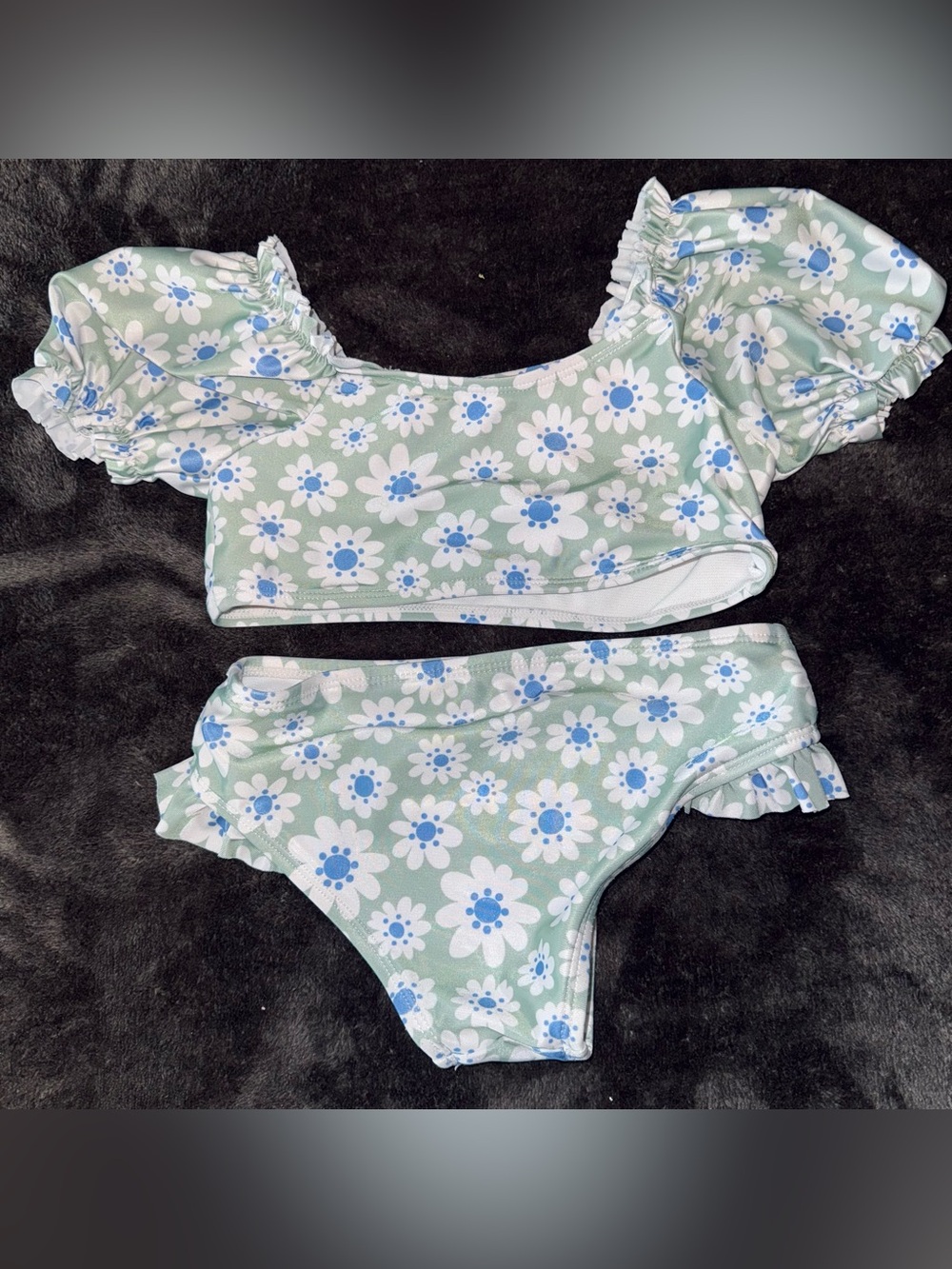 Girls Wonder Nation Daisy Floral 2-Piece Bikini Swimsuit 5T